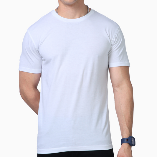 Solids Supima Tee: Ivory White