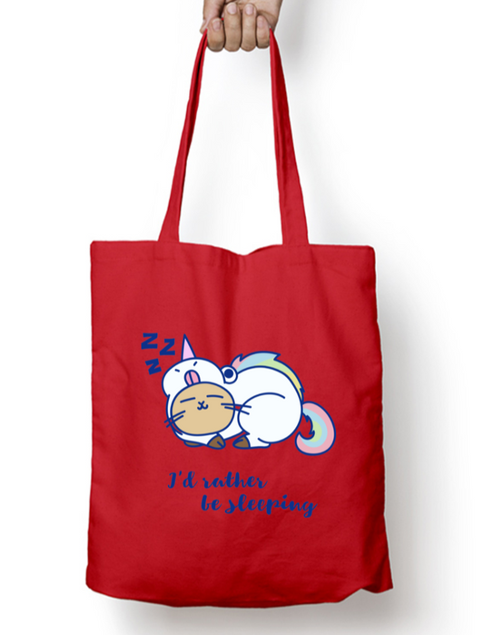 Meow-gical Zipper Tote Bag