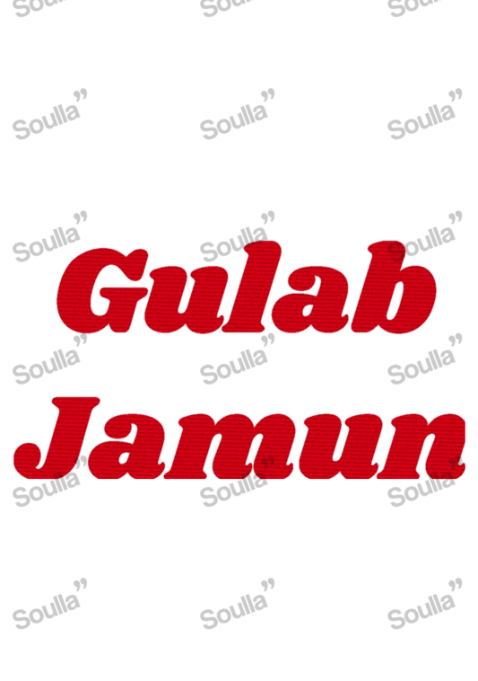 Gulab Jamun Embroidered Cap