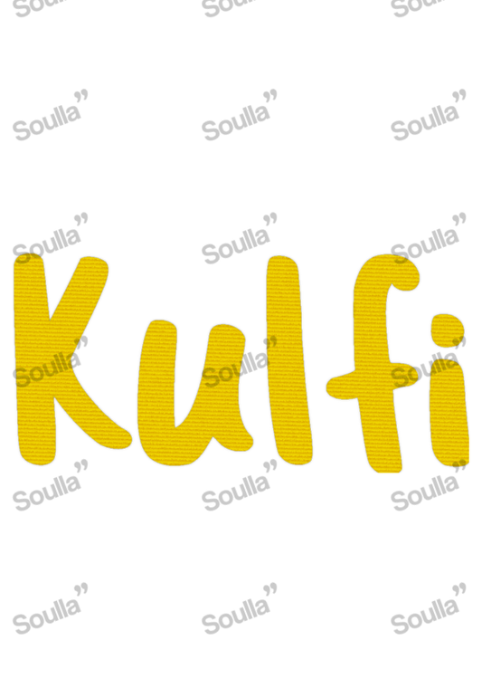 Kulfi Green Embroidered Cap