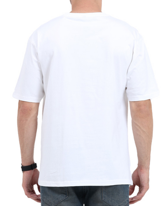 Lingpak Heavyweight Oversized Tee (White )