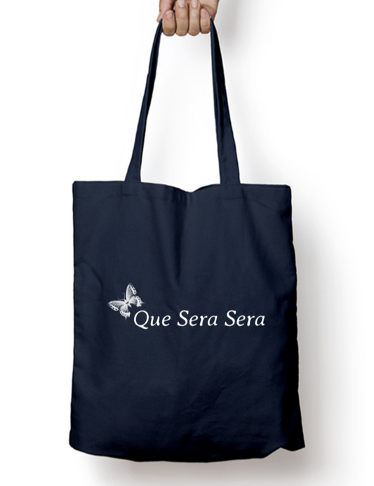 Que Sera Sera Zipper Tote Bag