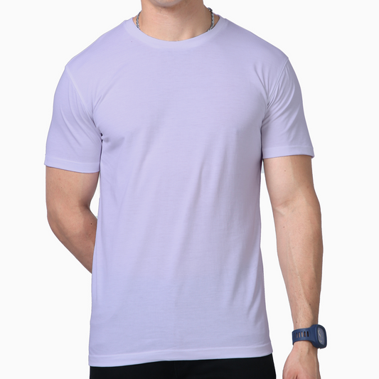 Solids Supima Tee: Lavender