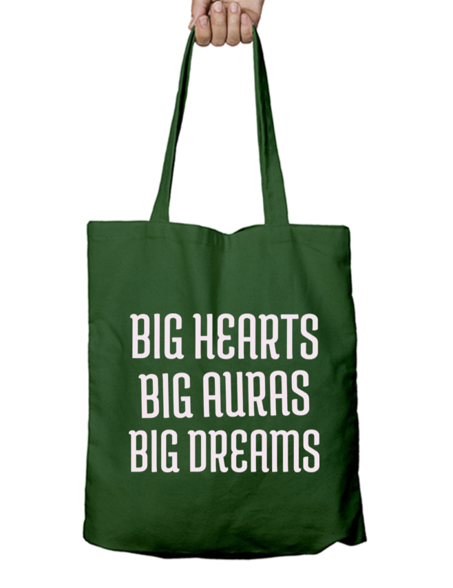 Dreamer Doer Achiever Zipper Tote Bag