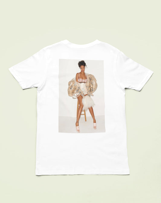 Fierce and Fabulous Rihanna Heavyweight Oversized T-shirt