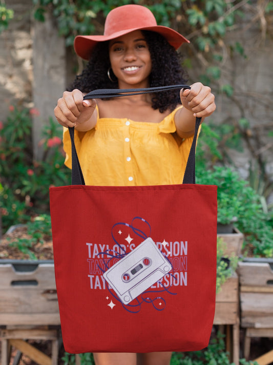 Retro Taylor's Edition Zipper Tote Bag