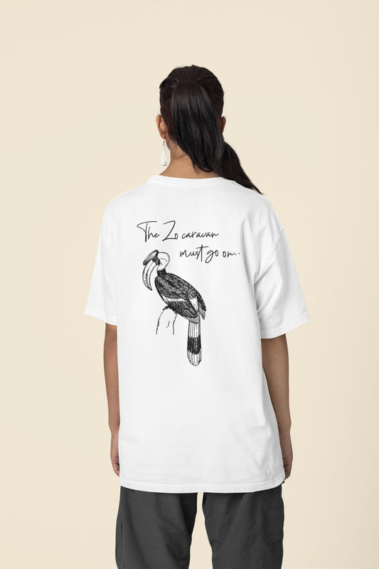 The Zo Caravan Hornbill Oversized T-Shirt