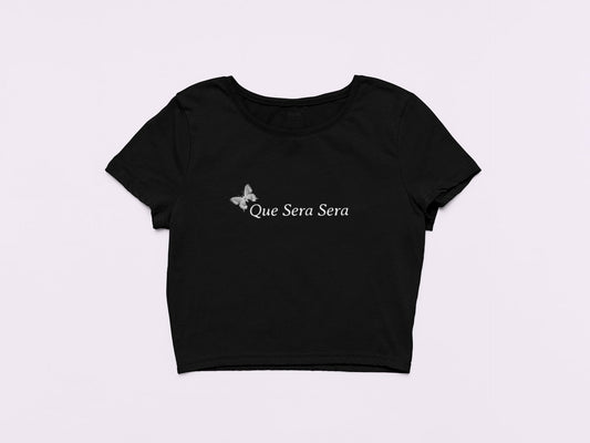 Que Sera Sera Chic Crop Top