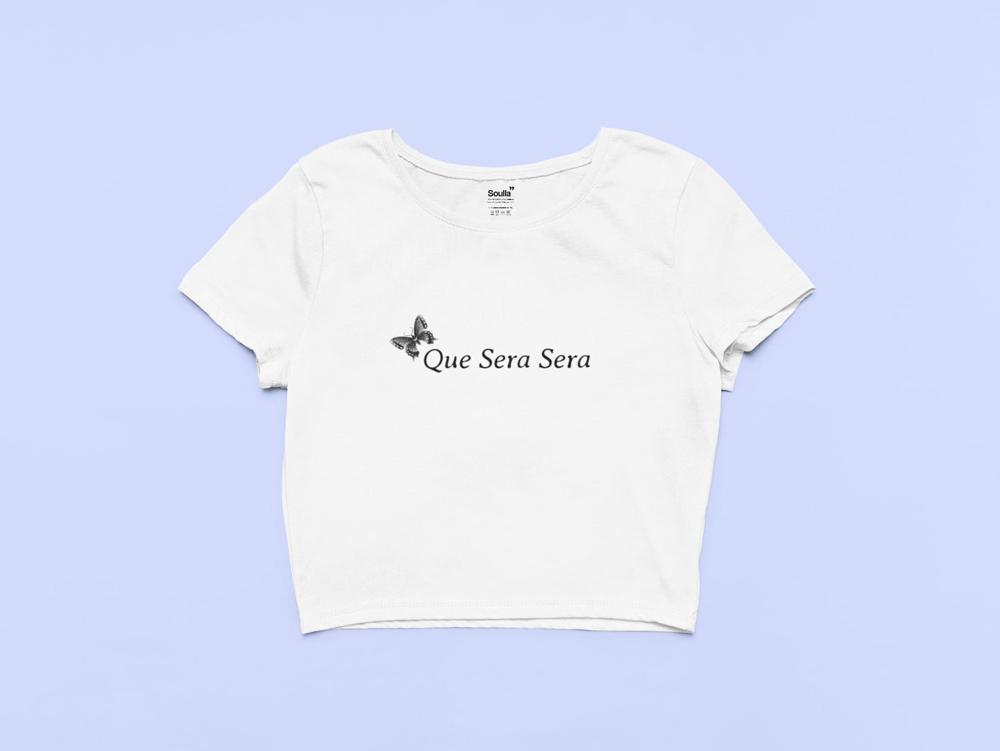 Que Sera Sera Chic Crop Top