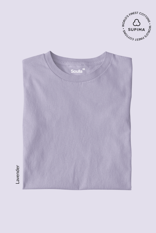 Solids Supima Tee: Lavender