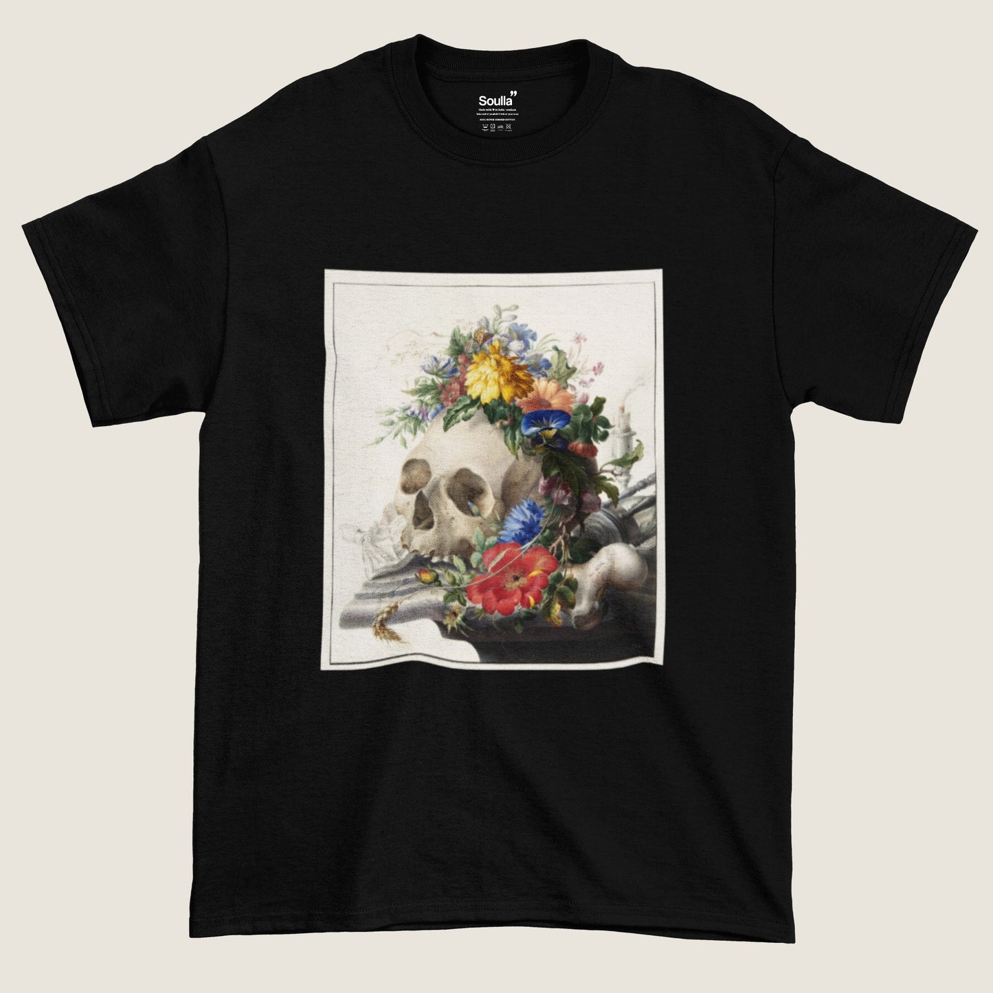 Floral Vanitas Oversized T-Shirt