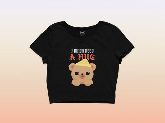 Kinda Need a Hug Crop Top Soulla