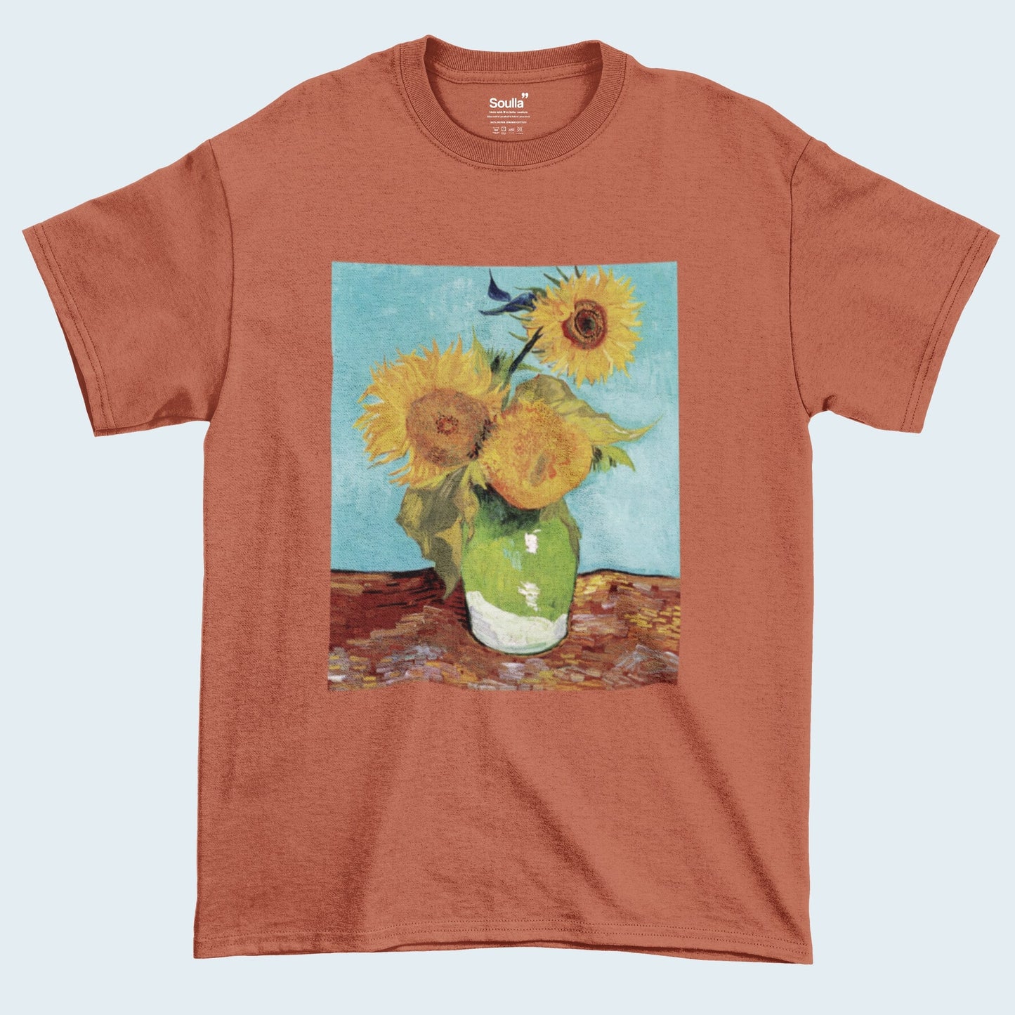 Sunflower Vase Van Gogh Oversized T-shirt