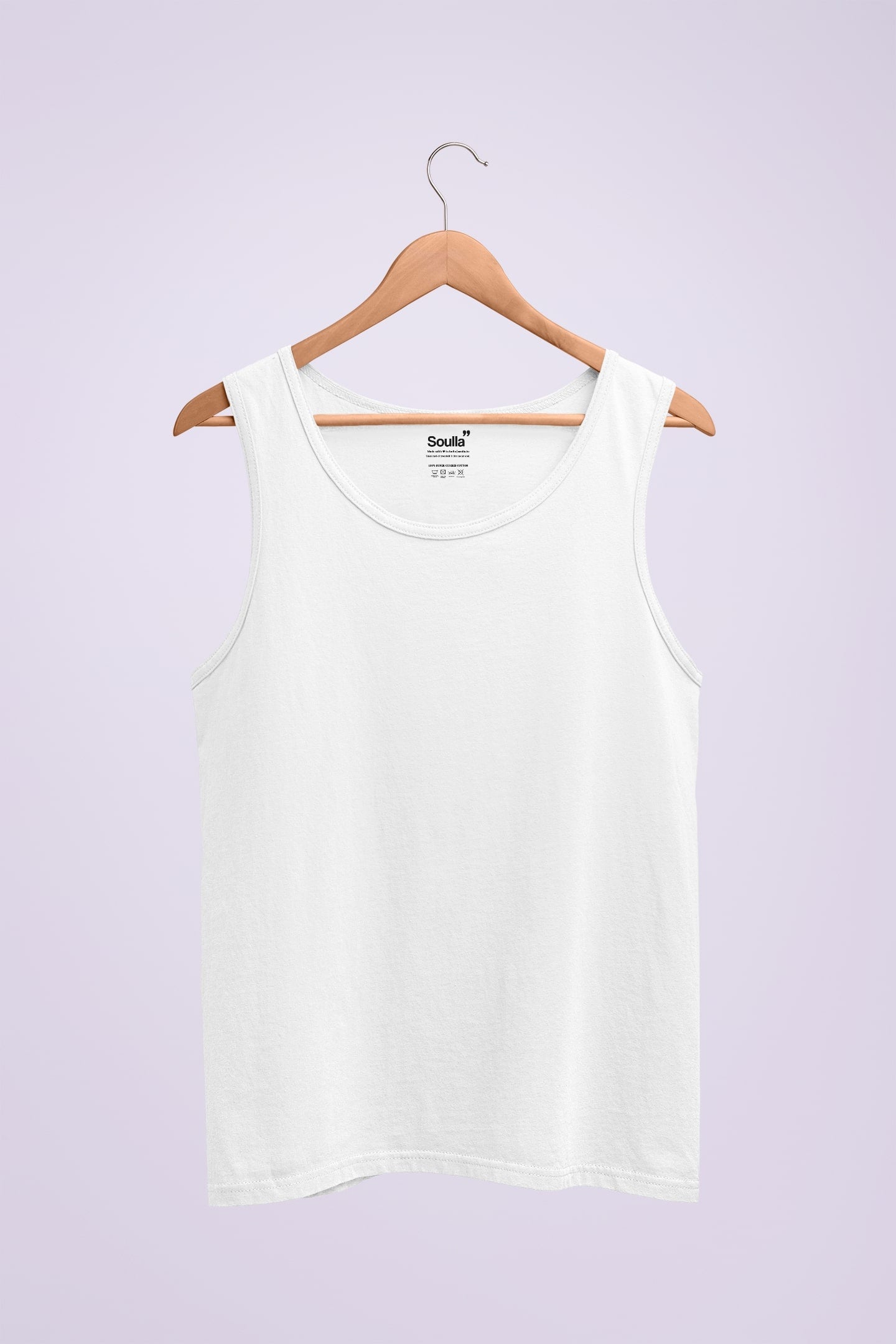 Basics White Tank Top Soulla