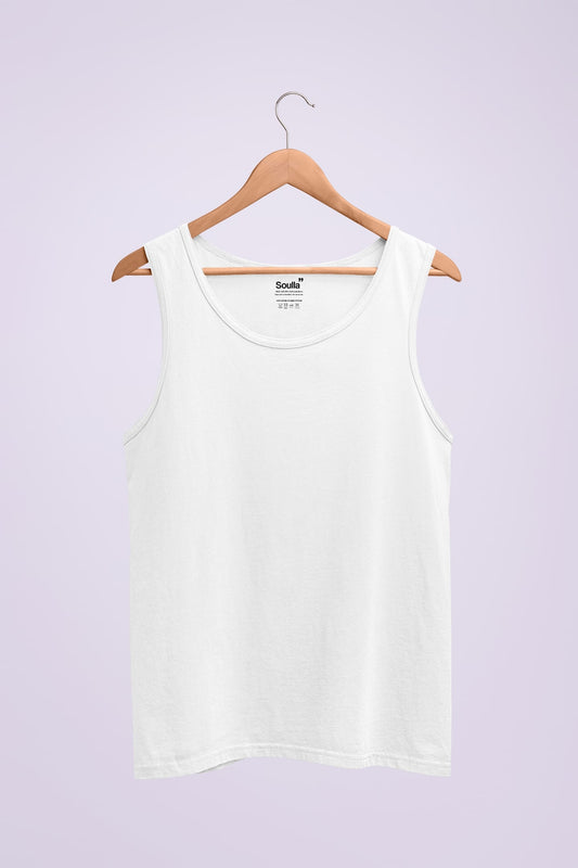 Basics White Tank Top Soulla