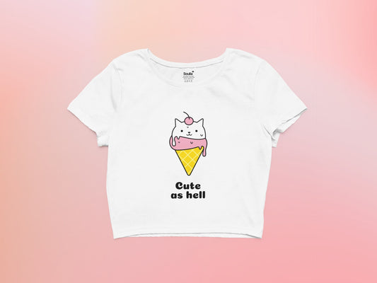 Cute as Hell Crop Top Soulla