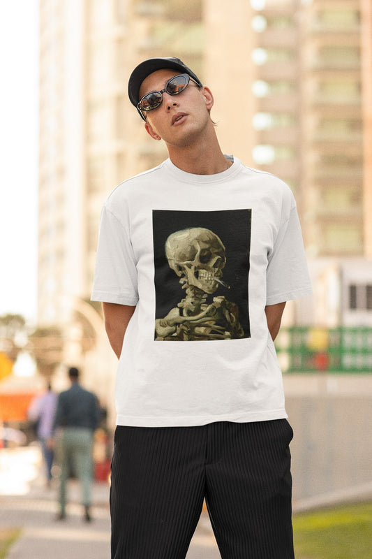 Burning with Cigarettes Oversized T-shirt Soulla