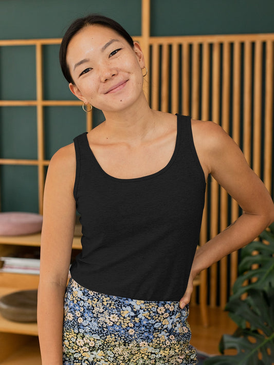 Basics Black Tank Top Soulla
