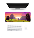 Epic Moai Meets Mayan Deskpad - 80x30 cm