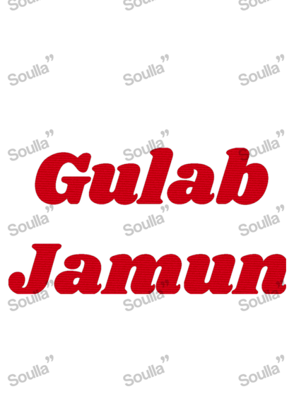Gulab Jamun Embroidered Cap