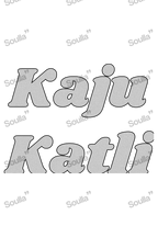 Kaju Katli Embroidered Cap