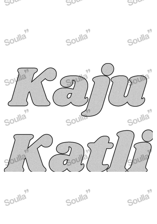 Kaju Katli Embroidered Cap