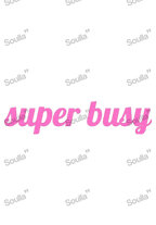 Super Busy Embroidered Cap