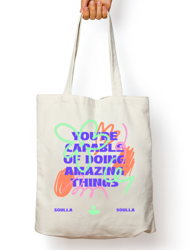 Limitless Potential Soullaverse Zipper Tote Bag