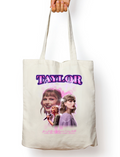 Swiftie Collage Fan Art Taylor Swift Zipper Tote Bag