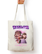 Swiftie Collage Fan Art Taylor Swift Zipper Tote Bag