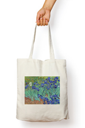 Van Gogh's Irises  Zipper Tote Bag