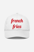 French Fries Embroidered Caps