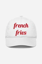 French Fries Embroidered Caps