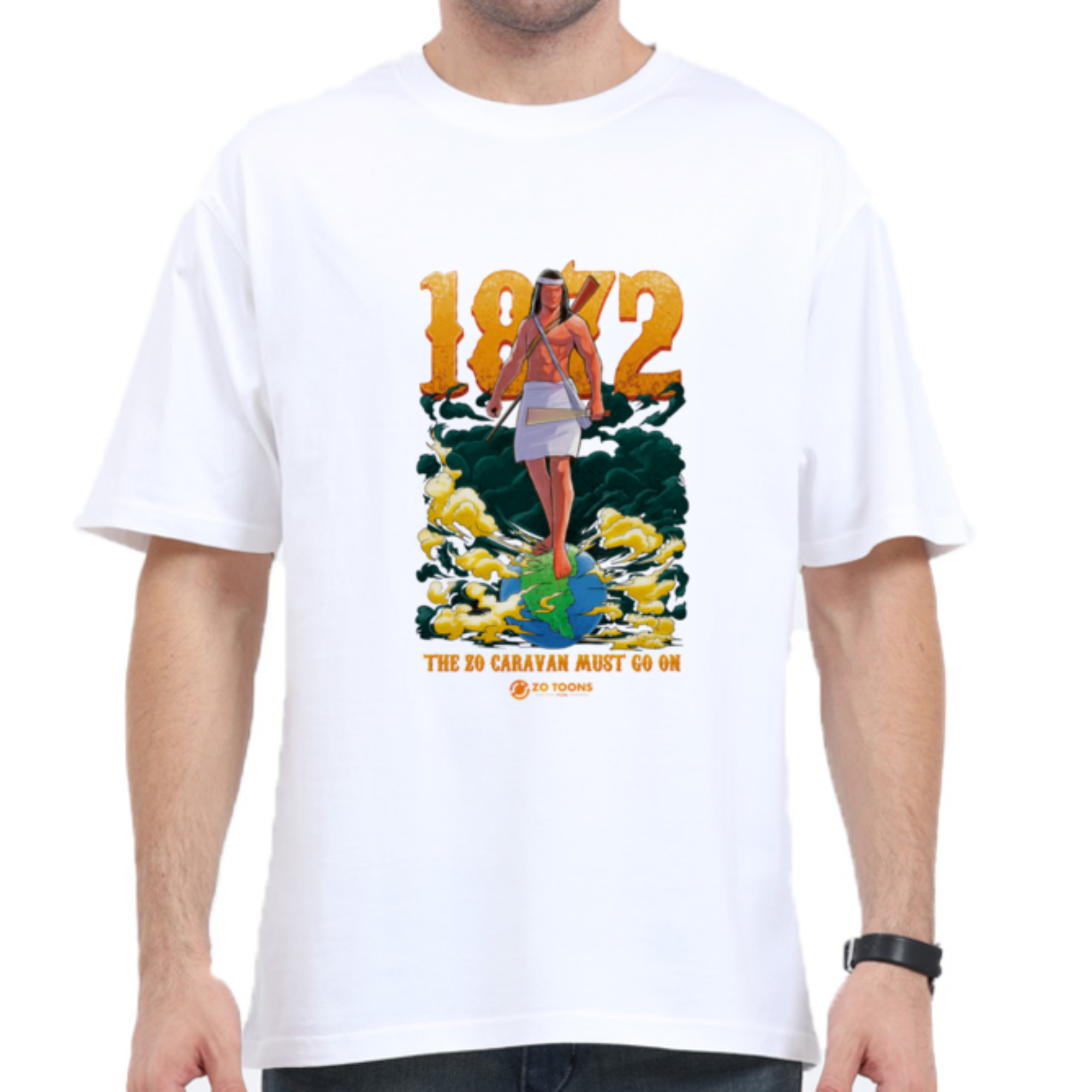 Zo Caravan 1872 Heavyweight Oversized Tee
