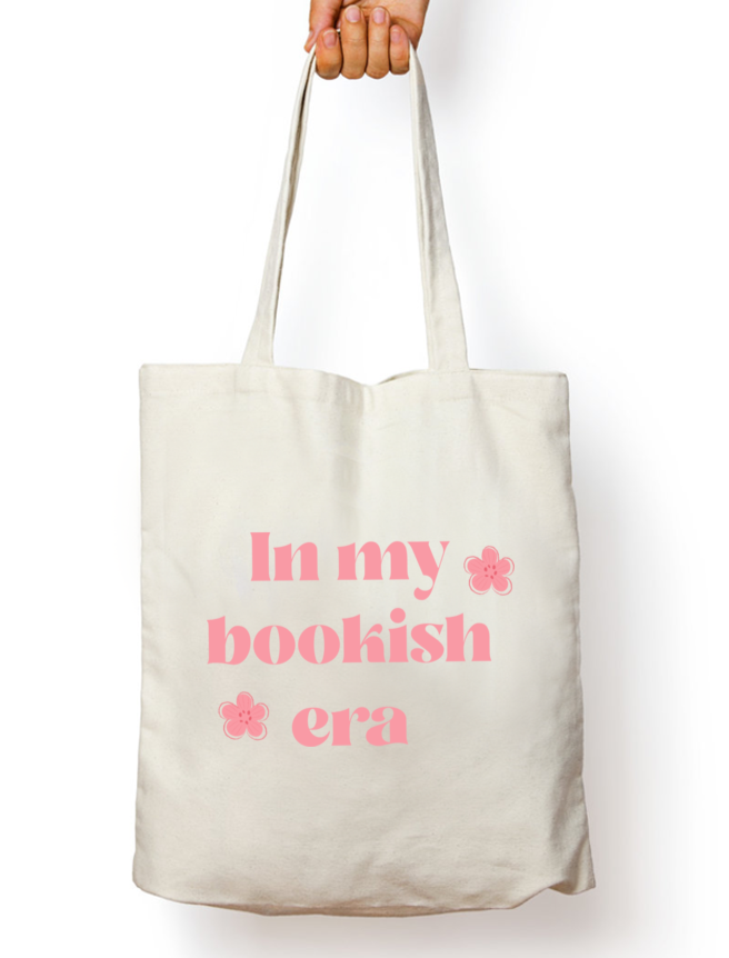 In My Bookish Era Zipper Tote Bag