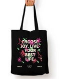 Joyful Living Soullaverse Zipper Tote Bag