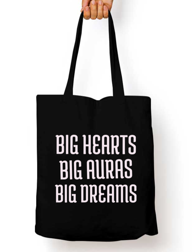 Dreamer Doer Achiever Zipper Tote Bag