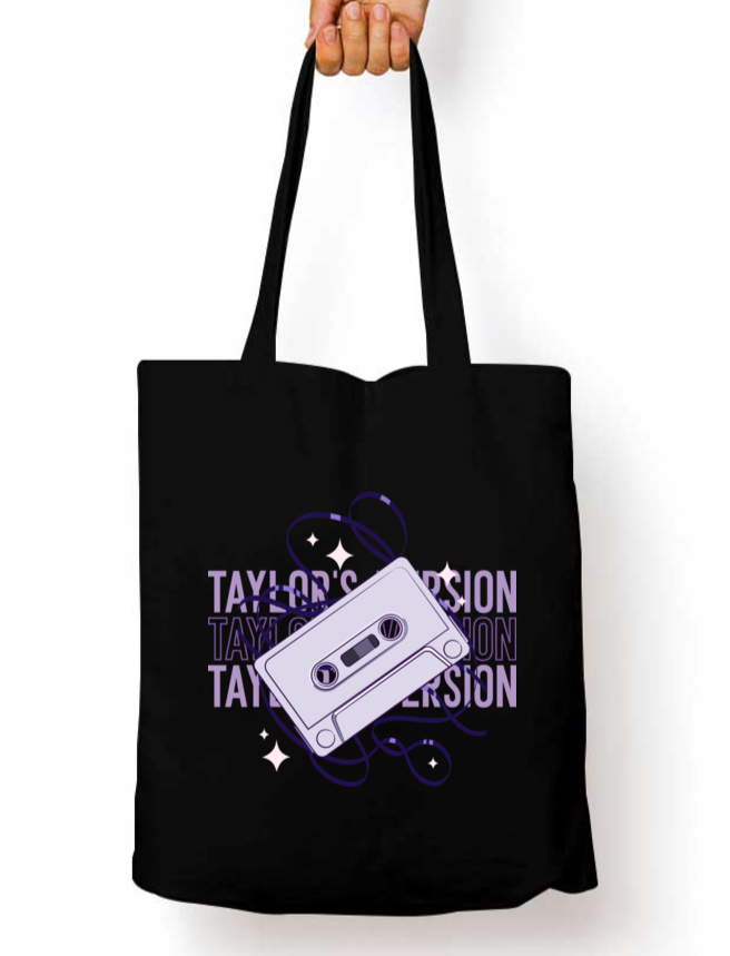 Retro Taylor's Edition Zipper Tote Bag