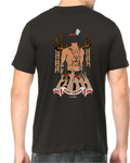 Kinepna Regular Tee (Black)(Back Print)