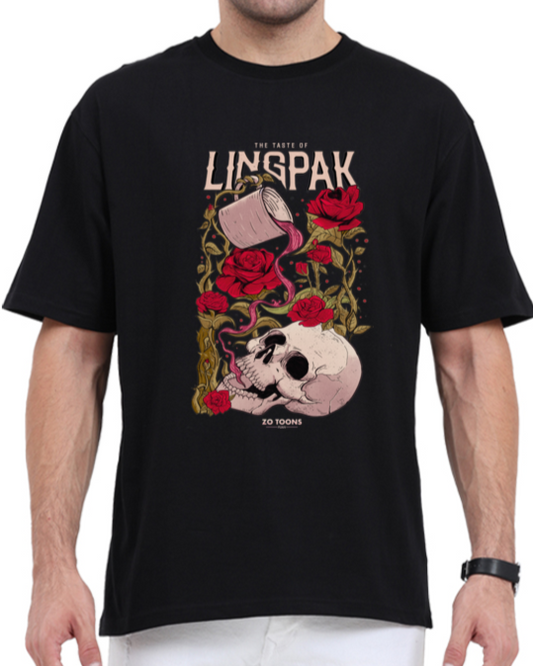 LingPak Heavyweight Oversized Tee (Black)
