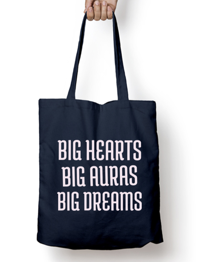 Dreamer Doer Achiever Zipper Tote Bag