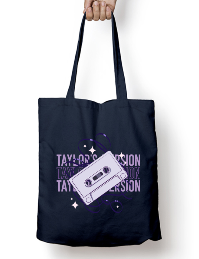 Retro Taylor's Edition Zipper Tote Bag