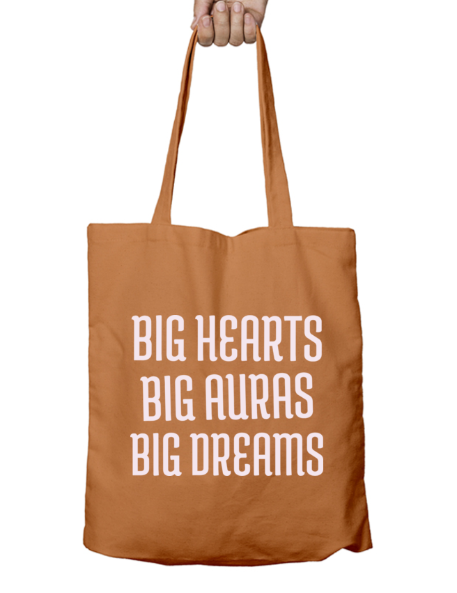 Dreamer Doer Achiever Zipper Tote Bag