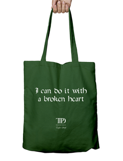 I Can Do It With a Broken Heart TTPD Taylor Swift Zipper Tote Bag