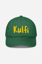 Kulfi Green Embroidered Cap