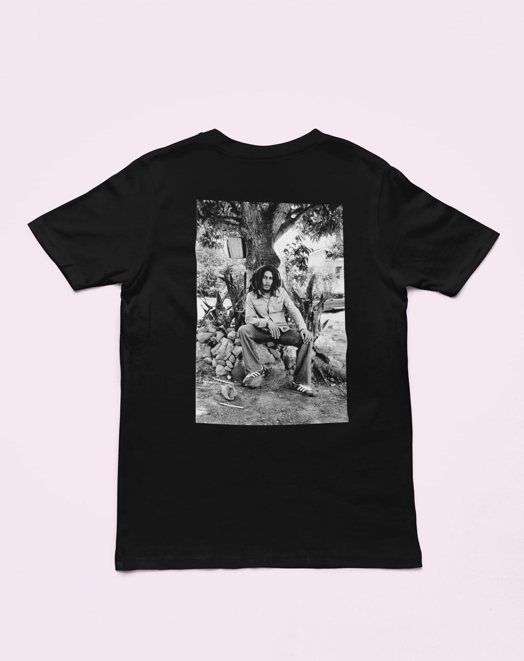 Feel the Reggae Beat Bob Marley Heavyweight Oversized Tee