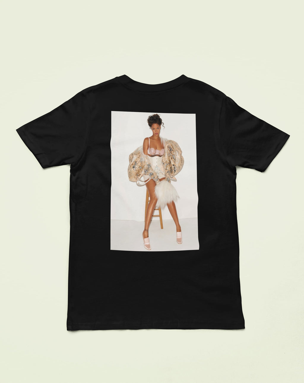 Fierce and Fabulous Rihanna Heavyweight Oversized T-shirt