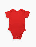 Baby Romper: Red