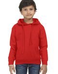 Kids Hoodie: Bold Red
