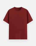 Poly-cotton Tee: Red